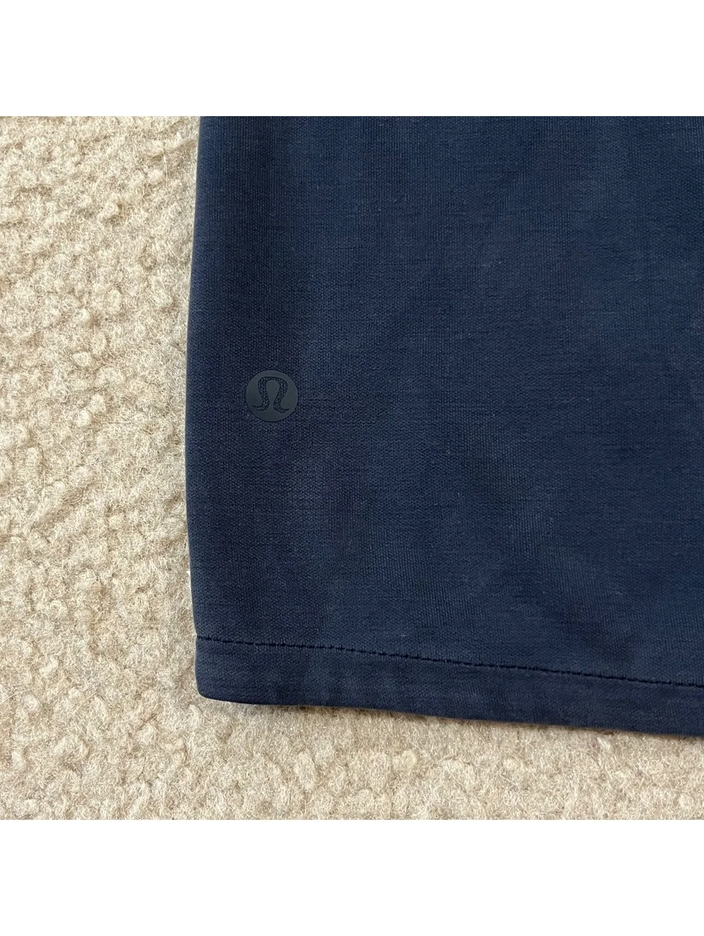 Lululemon Softstreme High Rise Mini Skirt Black Size Medium